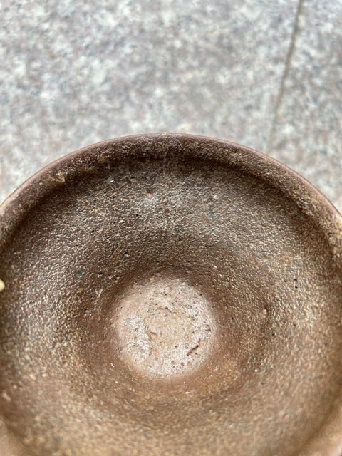 古玩陶瓷元代 醬釉茶盞拍賣,當前價格688元