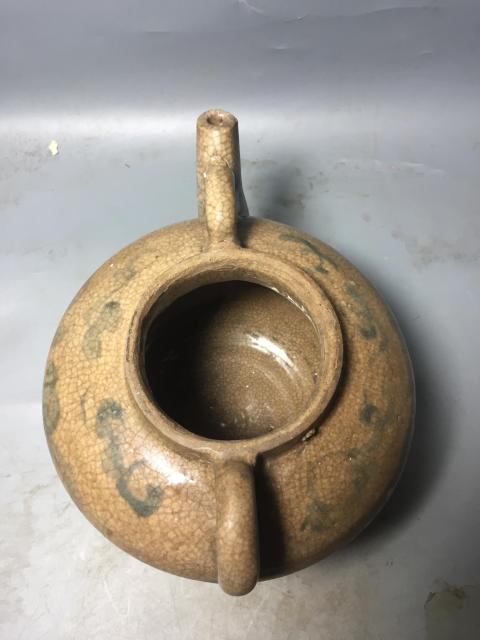 古玩陶瓷青花雙系壺拍賣，當(dāng)前價(jià)格500元