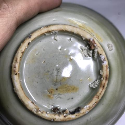 古玩陶瓷明代 青花山水紋盤一對拍賣,當(dāng)前價格388元