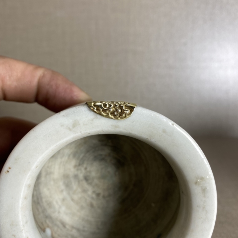 古玩陶瓷白釉圈足爐拍賣,當(dāng)前價格799元