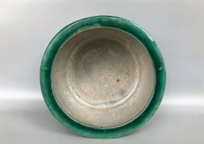 古玩陶瓷綠釉香爐拍賣,當前價格658元
