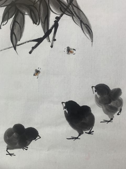 古玩字畫白石孫女齊慧娟 多壽圖拍賣，當前價格2800元