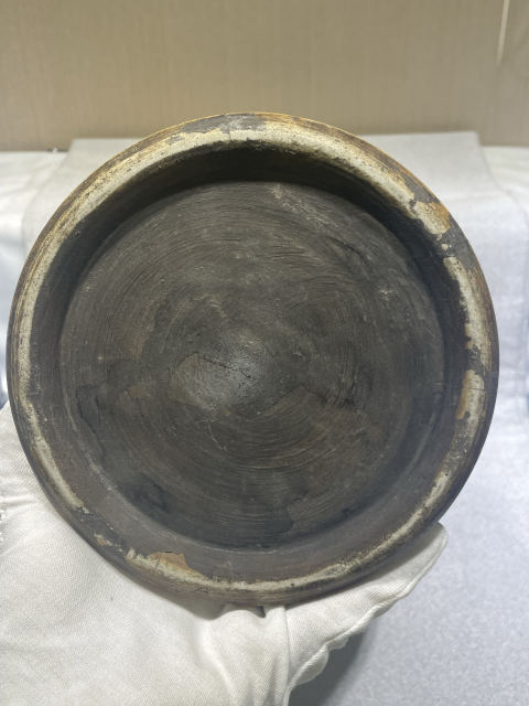 古玩陶瓷清雍正仿哥釉獸耳尊拍賣，當(dāng)前價格16000元