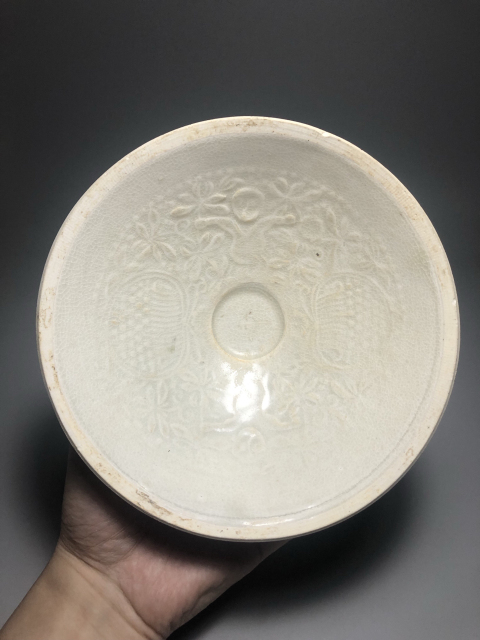 古玩陶瓷精品影青釉嬰戲娃娃紋碗拍賣,當前價格5888元