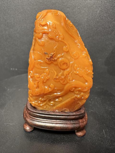 古玩雜項壽山田黃石拍賣，當(dāng)前價格39999元