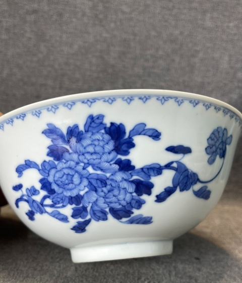古玩陶瓷官窯清光緒 青花折枝花卉紋碗拍賣,當(dāng)前價格25000元