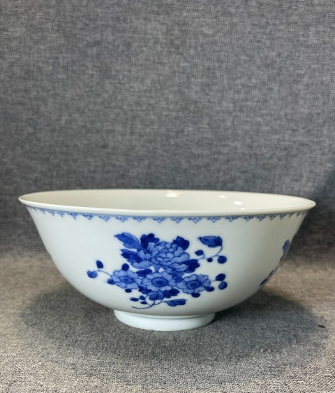 古玩陶瓷官窯清光緒 青花折枝花卉紋碗拍賣,當(dāng)前價格25000元