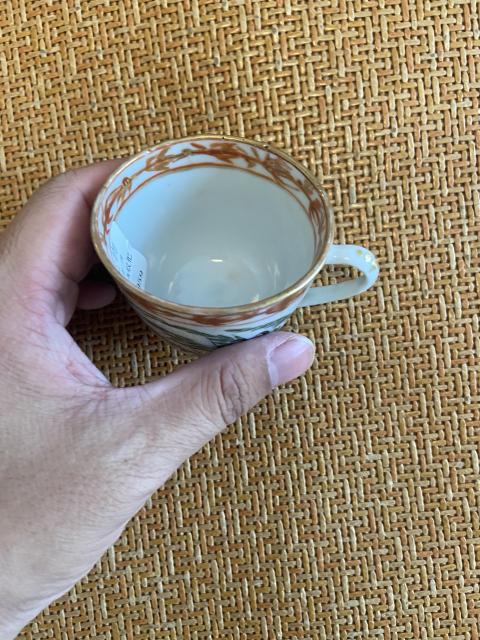 古玩陶瓷廣彩杯碟拍賣,當前價格800元