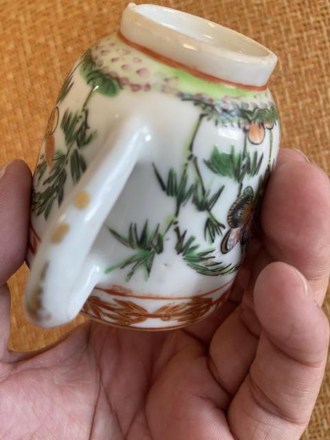 古玩陶瓷廣彩杯碟拍賣,當前價格800元