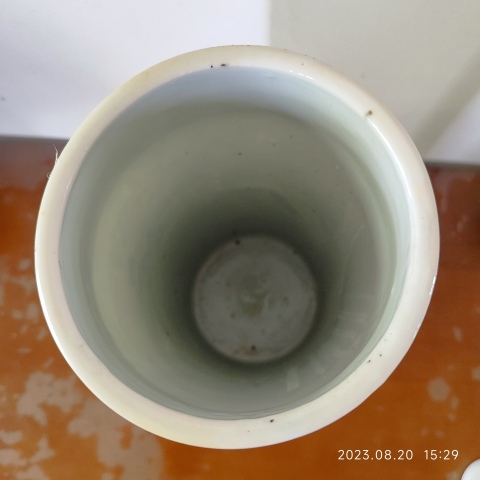 古玩陶瓷清光緒粉彩人物帽桶拍賣,當前價格9800元