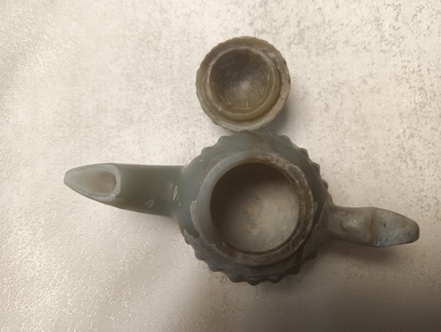 古玩玉器和田玉壺拍賣，當前價格1980元