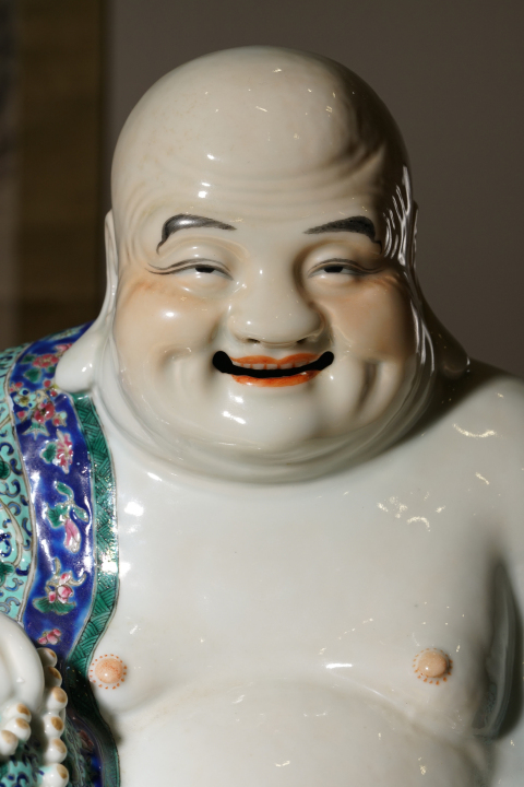 域鉴古玩】粉彩弥勒佛鉴定结果_粉彩弥勒佛真假鉴别