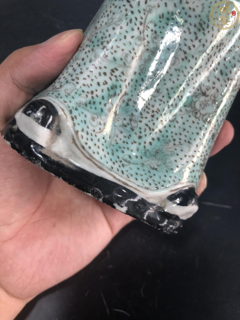 古玩陶瓷粉彩書生塑像拍賣，當前價格2500元