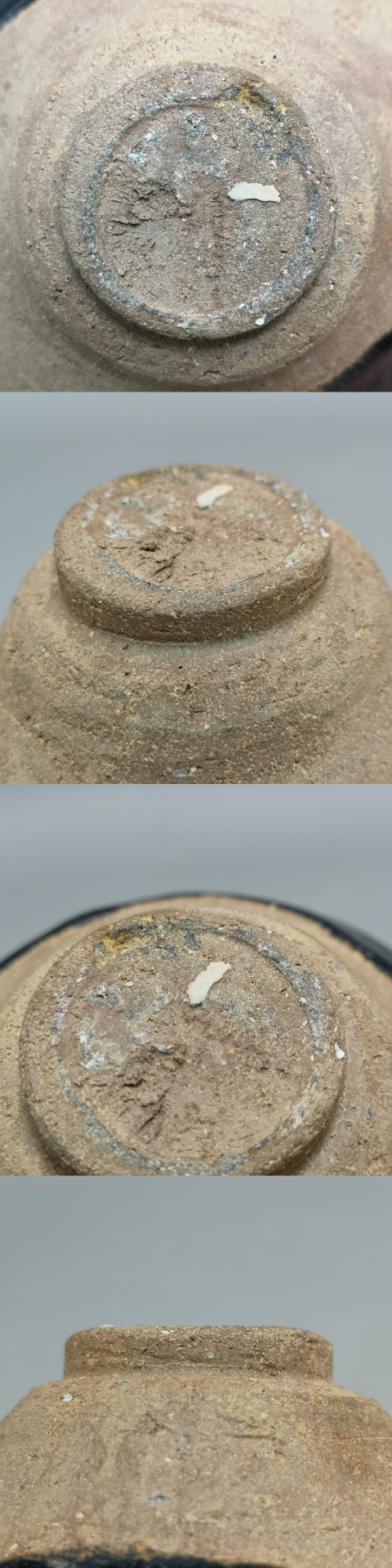 古玩陶瓷南宋建窯系黑釉束口盞拍賣，當前價格7800元