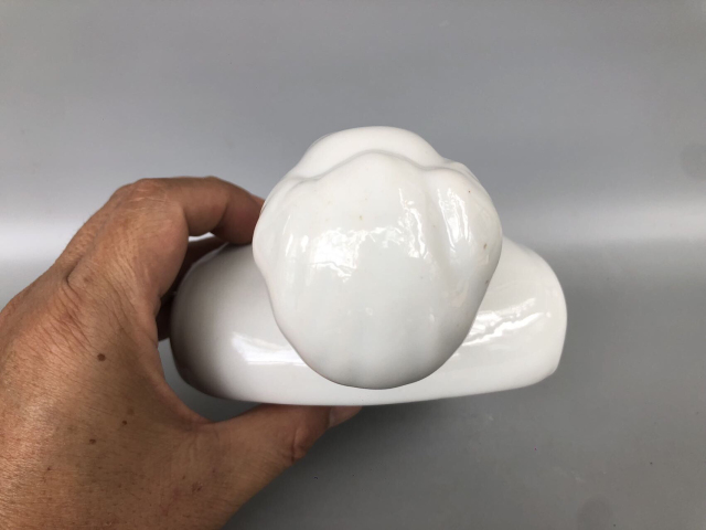 古玩陶瓷白釉毛主席瓷像拍賣，當前價格888元