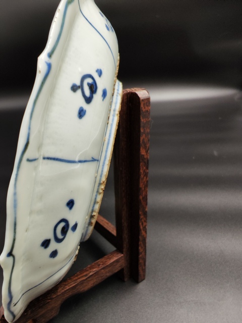 古玩陶瓷萬歷青花對頭鶴雜寶克拉克瓷拍賣，當(dāng)前價(jià)格5880元