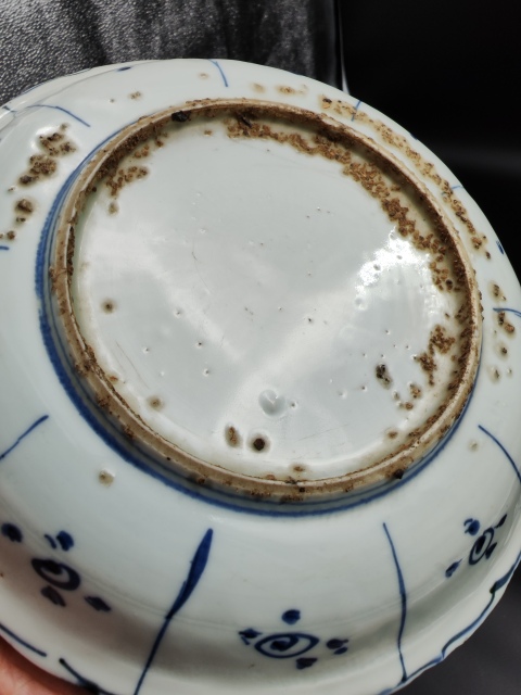 古玩陶瓷萬歷青花對頭鶴雜寶克拉克瓷拍賣，當(dāng)前價(jià)格5880元