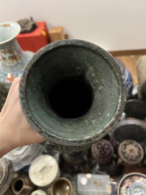 古玩雜項(特價)民國銅瓶拍賣,當前價格580元
