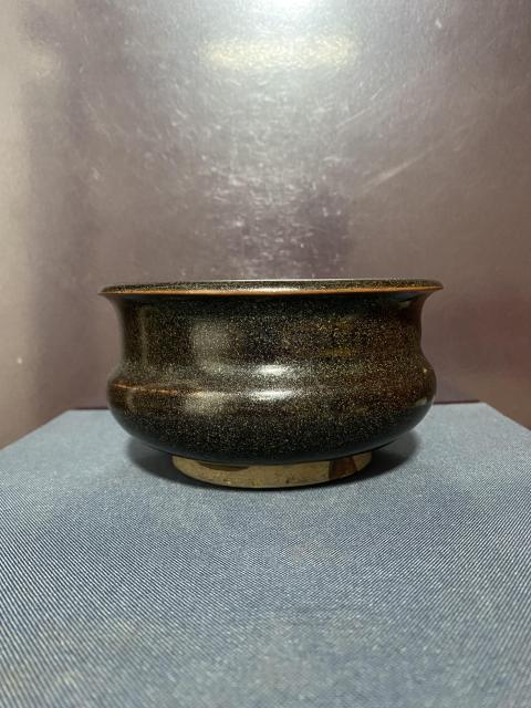 古玩陶瓷宋,贛州窯褐釉爐拍賣,當(dāng)前價格5500元