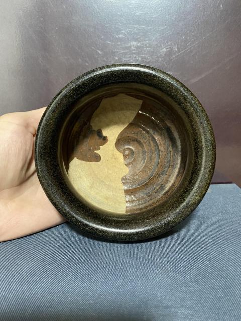 古玩陶瓷宋,贛州窯褐釉爐拍賣,當(dāng)前價格5500元