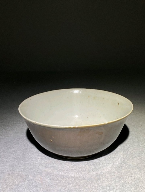古玩陶瓷【超級碗·20.6厘米內白釉外醬釉】大碗拍賣,當前價格1380元
