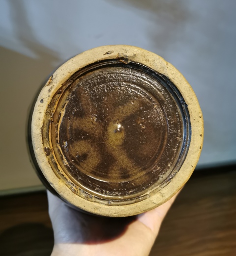 古玩陶瓷茶葉末釉嘟嚕瓶拍賣，當前價格2800元
