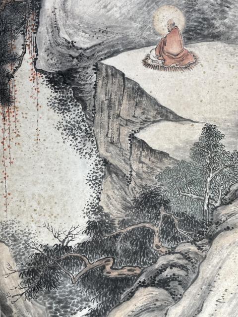 古玩字畫古代名家-徐世揚 無量壽佛拍賣，當前價格55000元