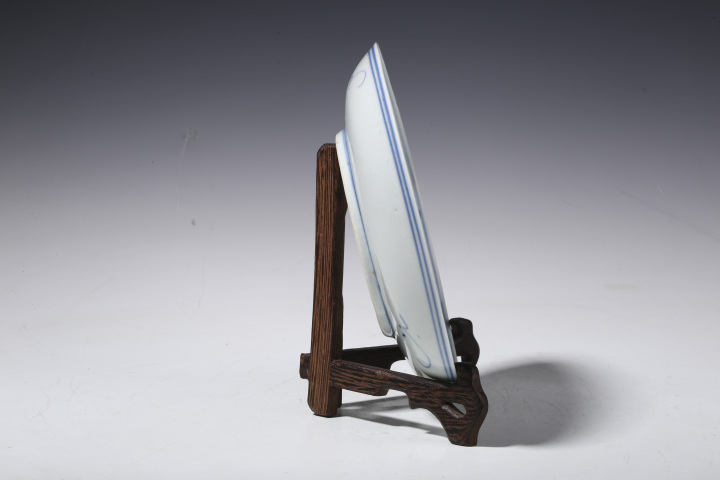 古玩陶瓷青花福祿壽三星盤拍賣，當前價格1998元