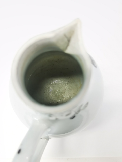 古玩陶瓷清早期雍正 墨彩西洋人物壺拍賣，當前價格2000元