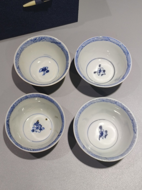 古玩陶瓷青花雉雞牡丹圖茶杯一組拍賣,當(dāng)前價(jià)格4800元