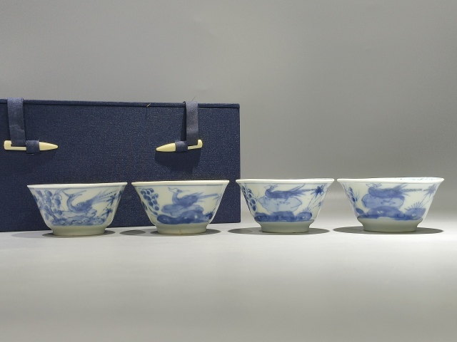 古玩陶瓷青花雉雞牡丹圖茶杯一組拍賣,當(dāng)前價(jià)格4800元