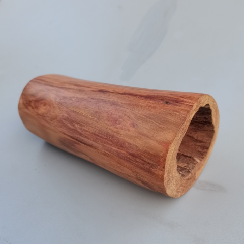 古玩雜項海南黃花梨隨型筆筒拍賣,當前價格4800元
