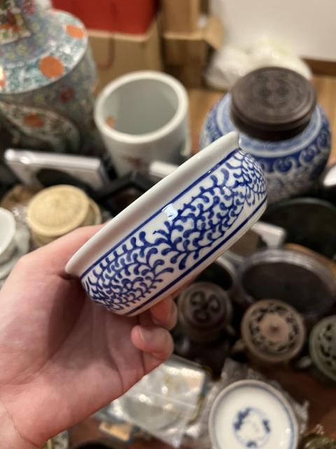 古玩陶瓷青花花卉紋水洗拍賣(mài),當(dāng)前價(jià)格233元