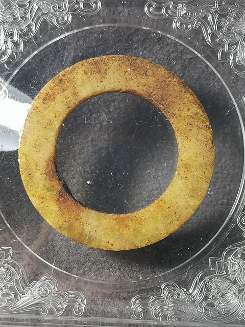 古玩雜項評級玉環玉佩一枚拍賣，當前價格2000元