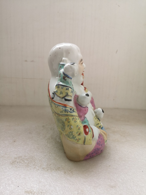 古玩陶瓷粉彩五子登科造像拍賣,當(dāng)前價格480元