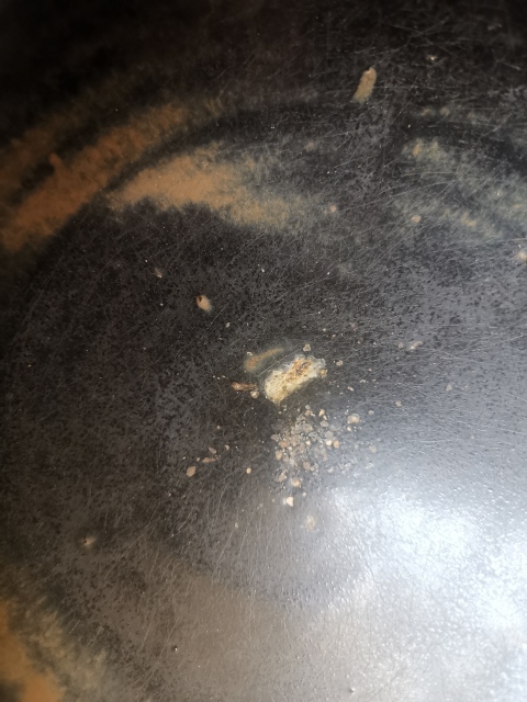 古玩陶瓷元代，耀州窯，窯變黑釉大碗拍賣，當前價格1666元