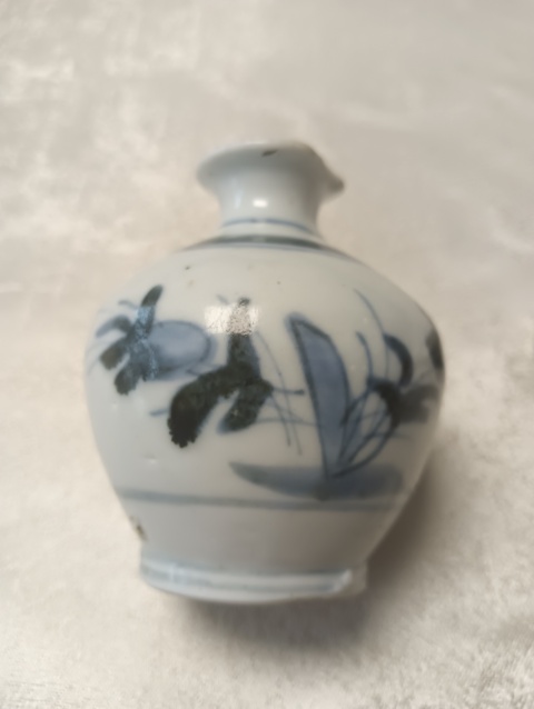 古玩陶瓷明代.青花紋罐拍賣,當前價格5980元