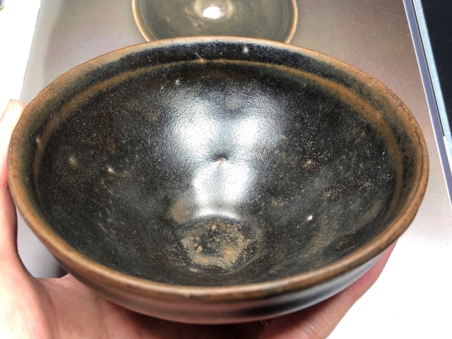 古玩陶瓷南宋·福清窯黑釉束口“幅州天目”建盞拍賣,當前價格14513元
