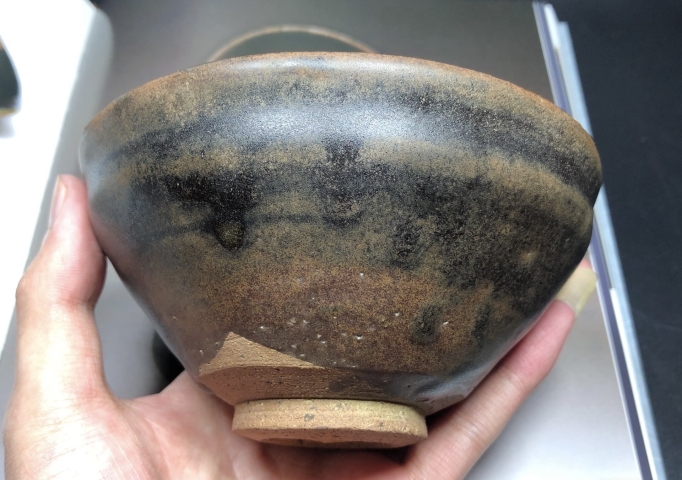 古玩陶瓷南宋·福清窯黑釉束口“幅州天目”建盞拍賣,當前價格14513元