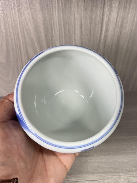 古玩陶瓷民國 極品 人物山水紋青花水呈（文房器）拍賣，當前價格980元