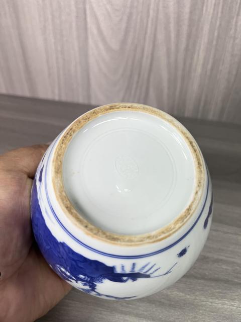 古玩陶瓷民國 極品 人物山水紋青花水呈（文房器）拍賣，當前價格980元