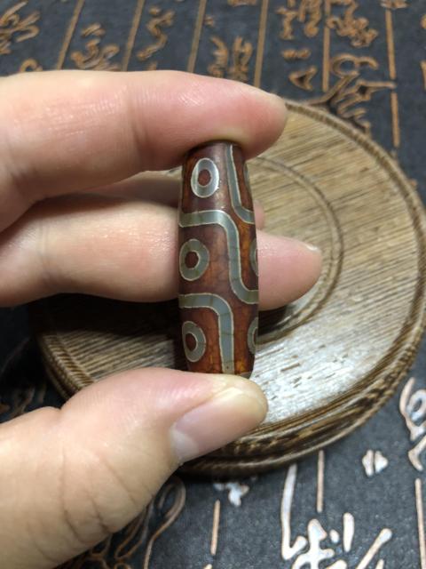 古玩玉器精品瑪瑙鑲蝕工藝珠拍賣，當前價格69元