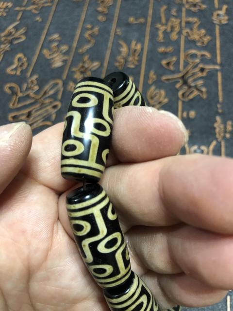 古玩玉器精品瑪瑙鑲蝕工藝珠手串拍賣,當前價格1986元