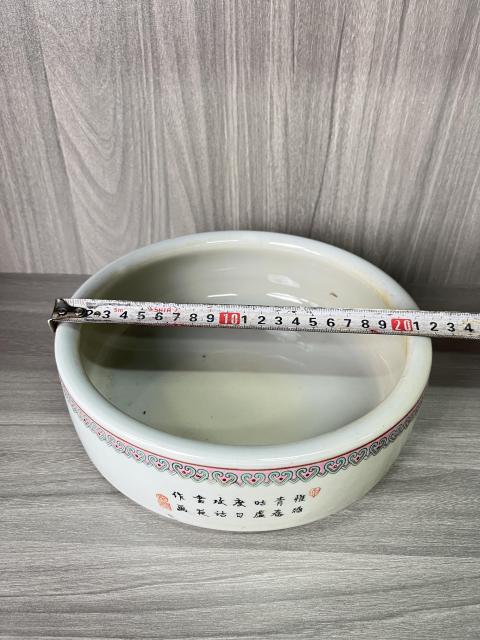 古玩陶瓷粉彩仕女人物水洗（極品文房器）拍賣，當前價格500元