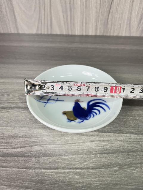 古玩陶瓷民國 斗彩彩繪大吉大利紋盤拍賣，當前價格110元