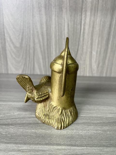 古玩雜項清晚期 歐洲貴族銅鎏金擺件拍賣，當(dāng)前價格280元