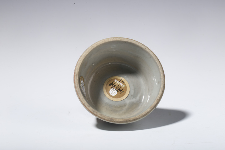 古玩陶瓷明末?青釉盞托(一對)拍賣,當前價格3200元