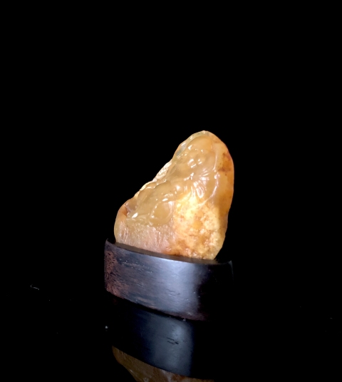 古玩雜項(特惠)壽山田黃石擺件拍賣,當前價格3300元