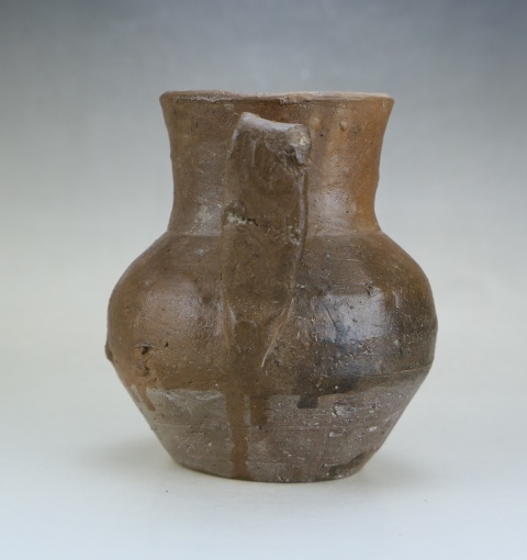 古玩陶瓷唐:洪塘窯醬釉執壺拍賣，當前價格2350元