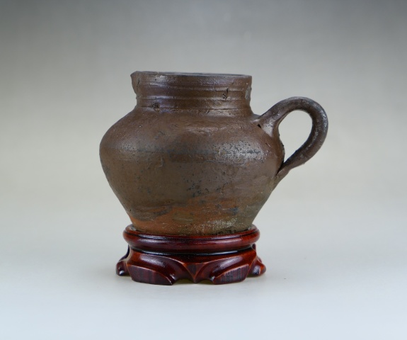 古玩陶瓷唐:洪塘窯醬釉小執壺拍賣，當前價格2360元